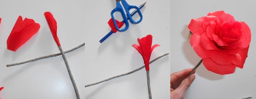 Fleurs artisanales de la Saint-Valentin